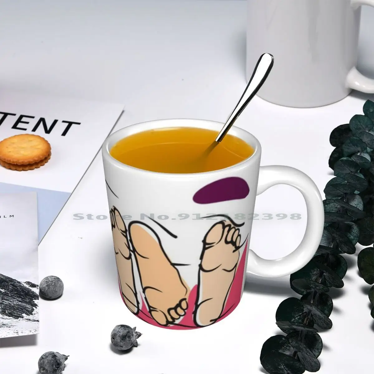 Попробуем втрое керамические кружки кофейные чашки Кружка для молока и чая