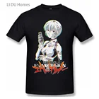 Аска Лэнгли сорью (Evangelion Rei футболка для мужчинЖенская обувь высокого качества из хлопка, летняя футболка с коротким рукавом и графикой футболка брендовая футболка подарок