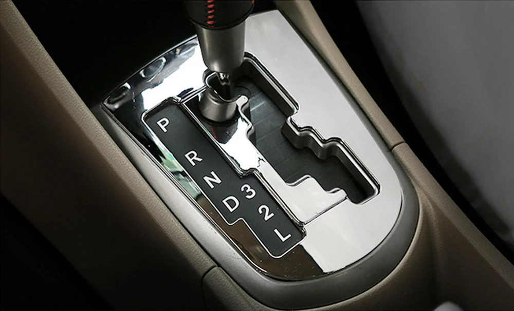 2015 новый дизайн ABS Хромированная обшивка коробки передач Декоративная кольцевая