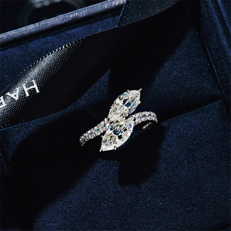 

NPKDS 925 Silver Zircon Open Ring Woman Girl Korean Summer New Fashion Shiny Accessories Banquet Jewelry Gift