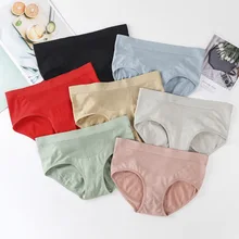 Women's Underwear Seamless Panties Sexy Lingerie Female Soft Underpants Solid Calcinha High Elasticity Comfortable Briefs 