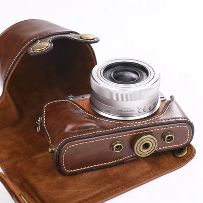 Водонепроницаемый чехол из искусственной кожи для камеры panasonic LUMIX GF7 GF8 GF9 GF10 |