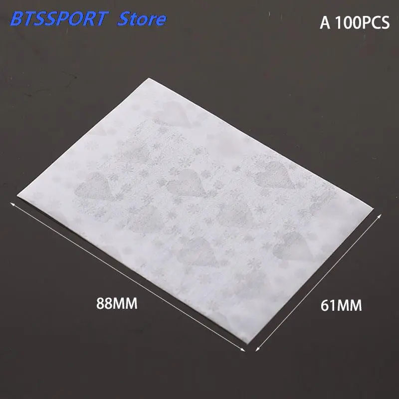 100Pcs Foil Laser Clear Sleeves Photo Holographic Protector Trading Cards Shield Cover | Спорт и развлечения