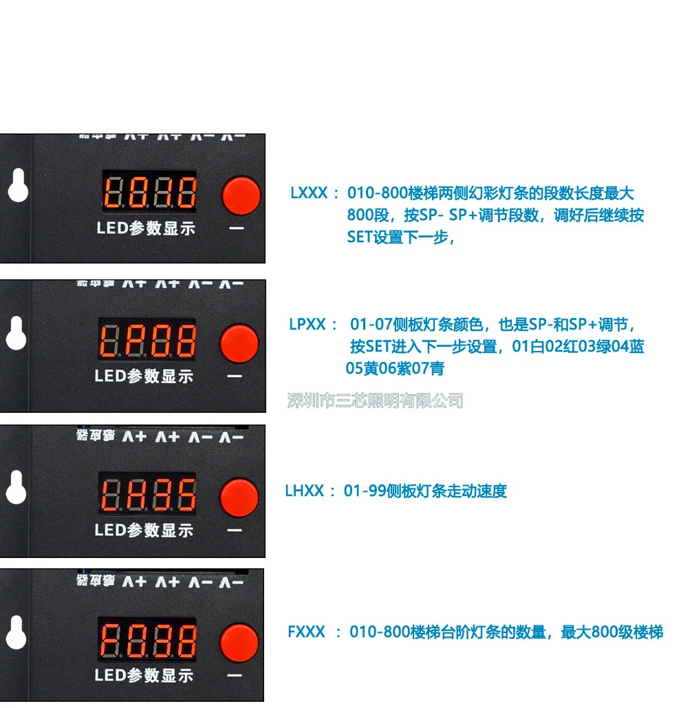 

WS2812B WS2811 RGB Single Color Addressable LED Strips Induction Article Water Effect Humanb Body Induction with Suit Stairs