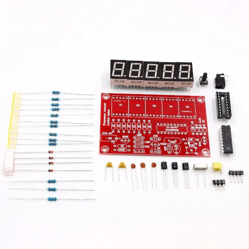DIY Kits1Hz 50MHz кварцевый генератор частоты цифровой светодиодный тестер измеритель ^