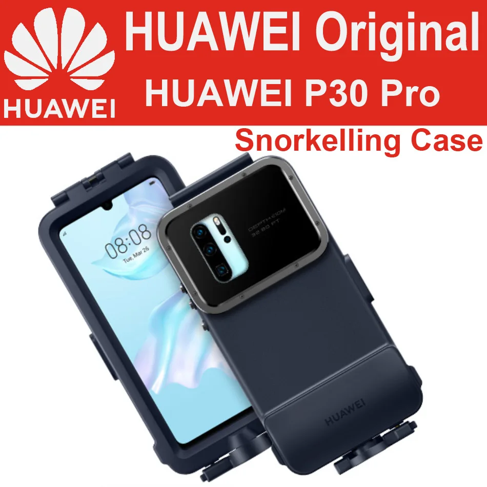 Оригинальный чехол для подводной съемки Huawei P30 Pro водонепроницаемый дайвинга с