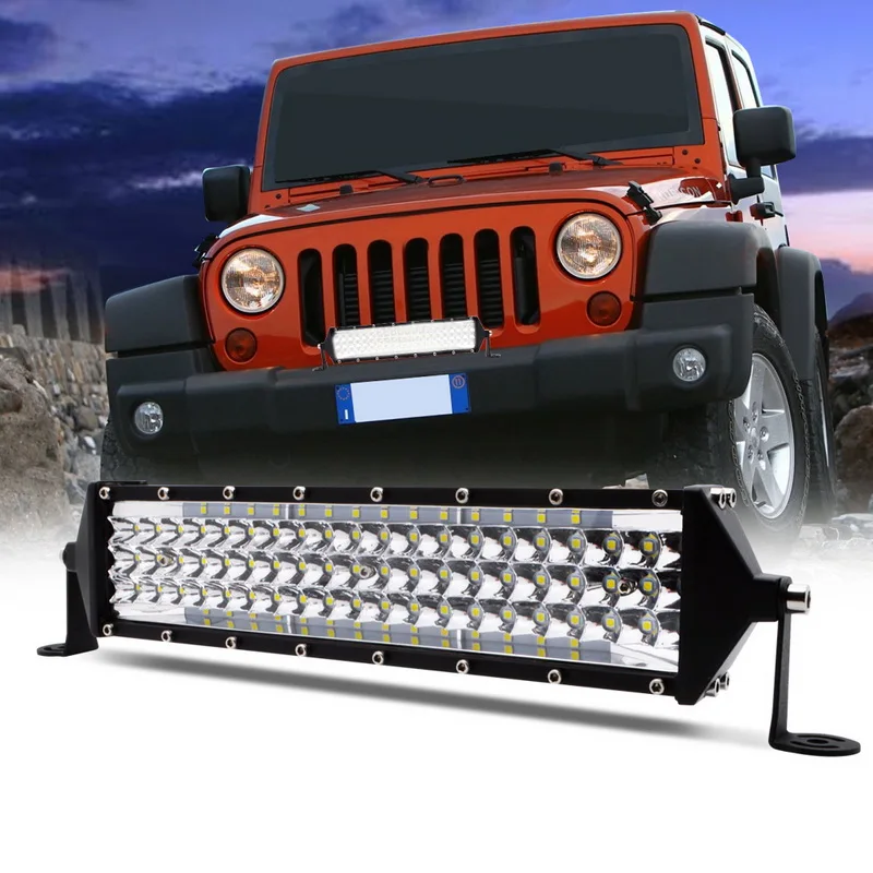 Safego 1" 22" 264W 528W тонкий светодиодный рабочий светильник бар комбинированный прожектор луч светодиодный вождения светильник бар для бездорожья Лодка Грузовик 4x4 ATV внедорожник