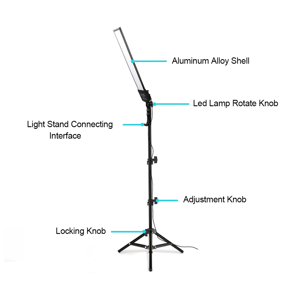 Купить DRECURN Dimmable светильник Kit Bi-color 3200-5500K Photo освещение для фотосъемки в студии светильник Ing Kits Photo Shoot For Camera Video Live Дешево DRECURN Dimmable светильник Kit Bi-color 3200-5500K Photo освещение для фотосъемки в студии светильник Ing Kits Photo Shoot For Camera Video Live