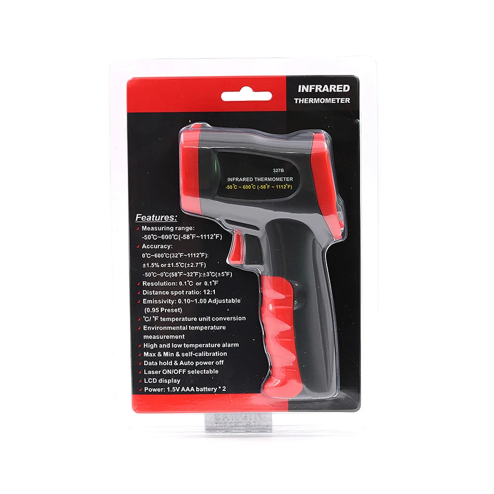 Новейший цифровой инфракрасный термометр лазерный измеритель температуры