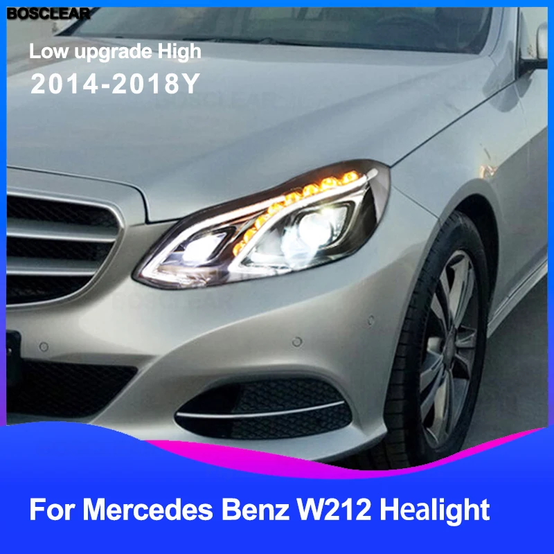 Автостайлинг для Mercedes E-Class E180 E200 E260 E300 W212 светодиодный фасветильник 2014 2015 2016
