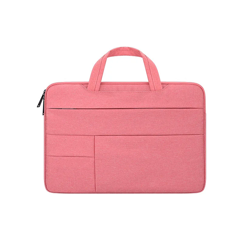 

14inch Laptop Bag Unisex Waterproof Protective Case Solid Color Casual Travel Bags Computer Notebook Handbag Briefcase
