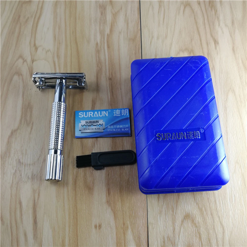 Безопасная бритва для мужчин Парикмахерская прямая мужские бритвенные лезвия