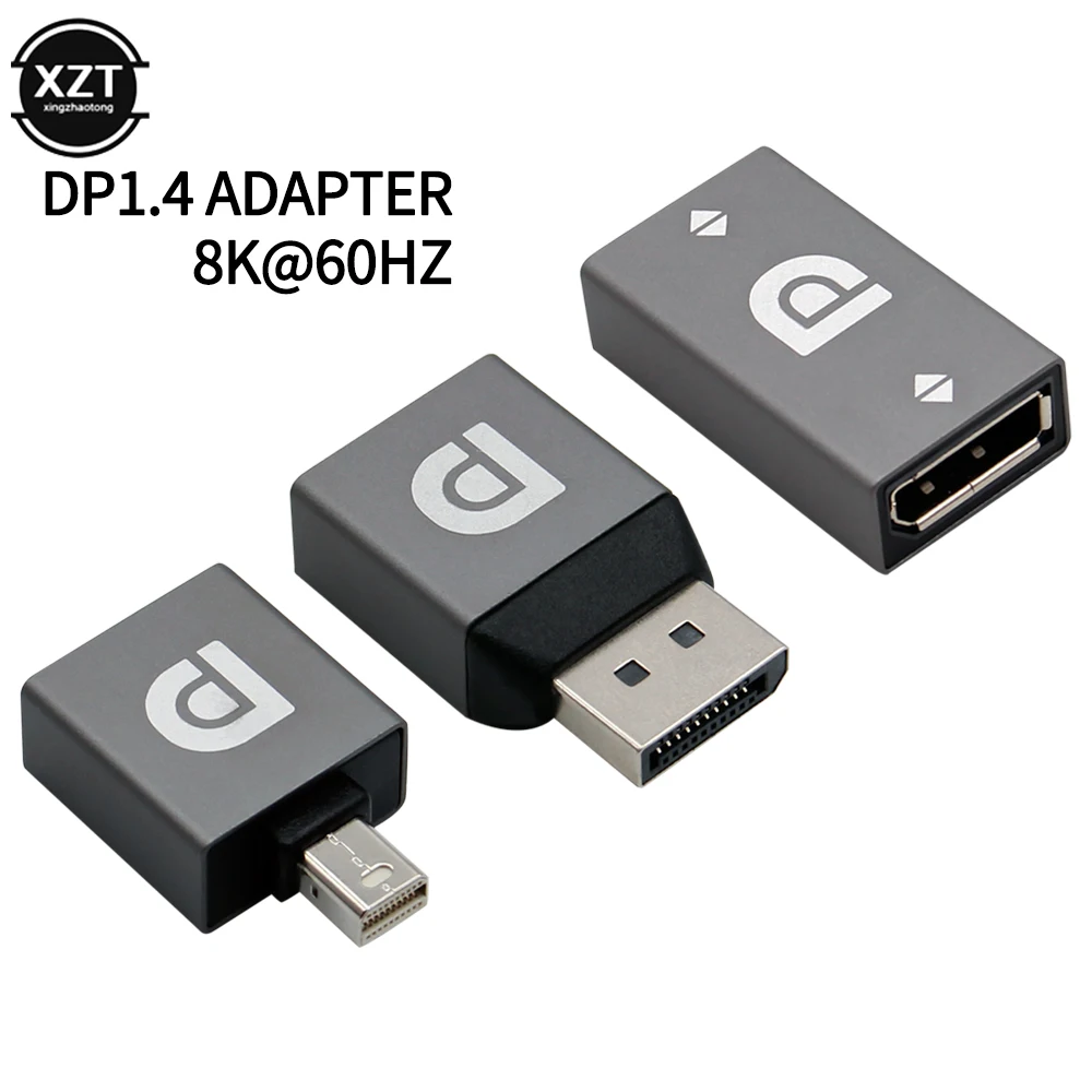 8K @ 60 Гц DP к Mini DisplayPort 1 4 видео конвертер мама-папа HD адаптер для ноутбука монитора