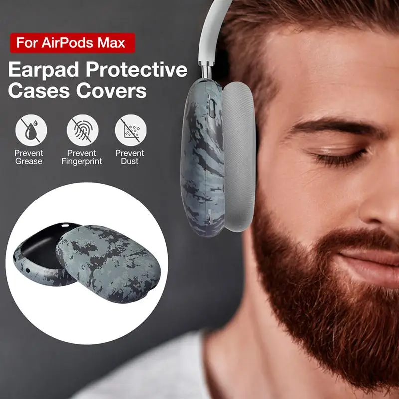 

1 Pair Earphone Protector Headphone Protective Cases Compatible for Airpods Max