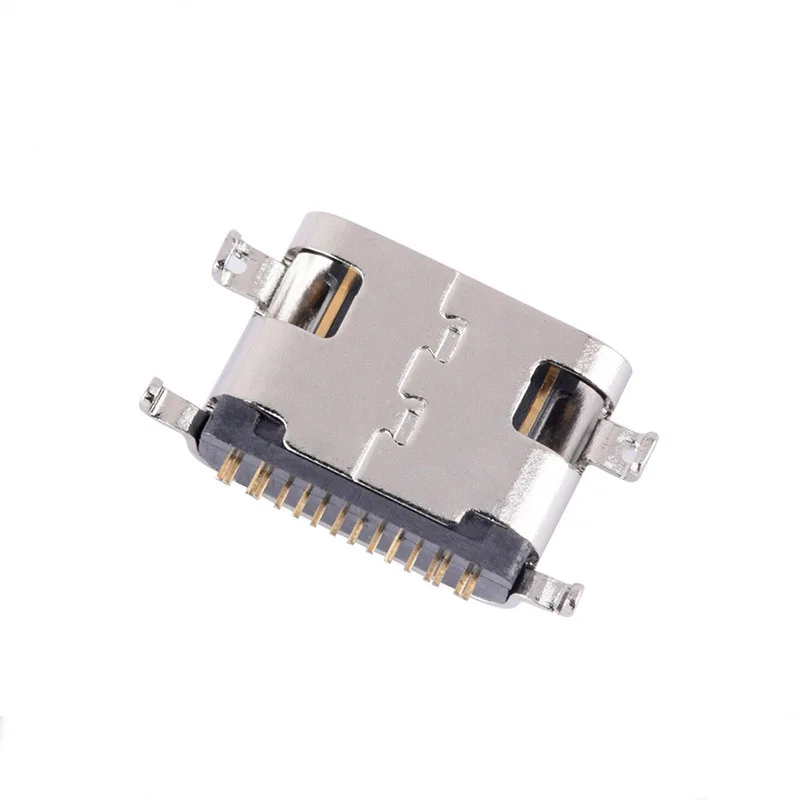 10 шт./лот USB 3 1 Тип C 16 контактный разъем SMT USB-C женского размещения 0 8mm SMD DIP для