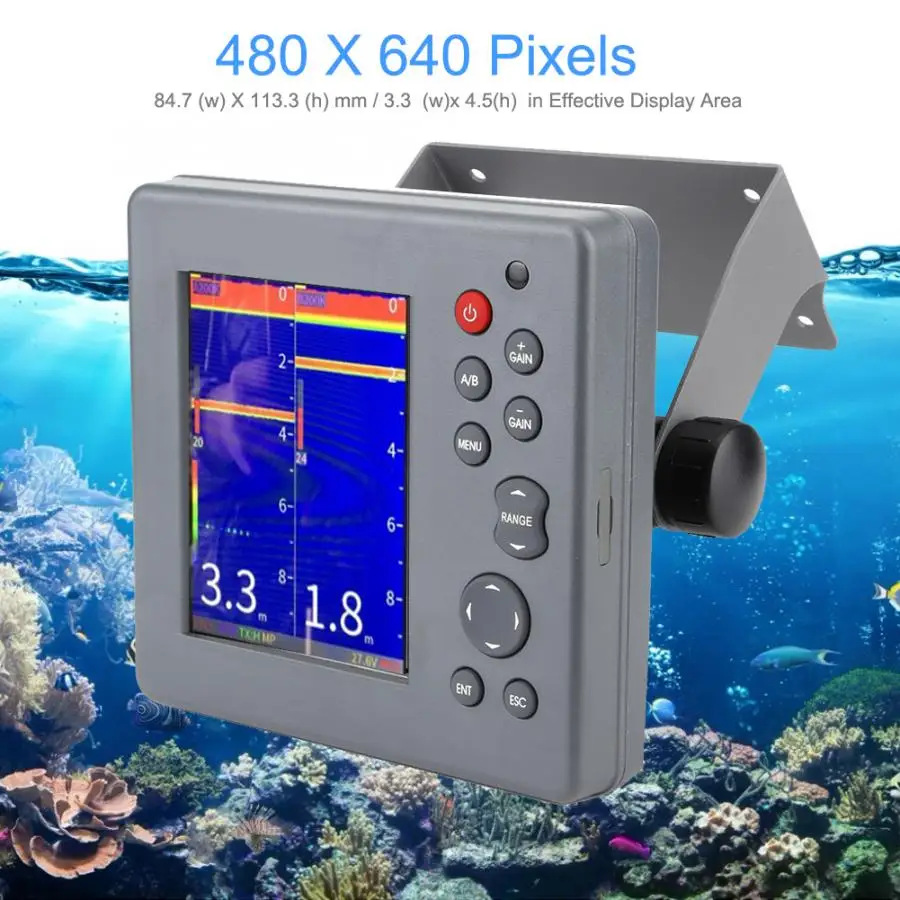 5.6in MATSUTEC HF 620 эхолот датчик глубины сигнализация для морской рыбалки на