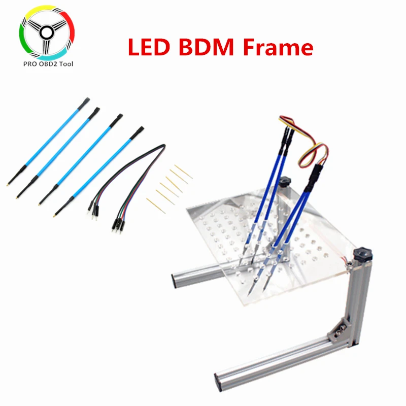 Бесплатная доставка светодиодный комплект LED BDM Рамка с 4 зондовыми ручками