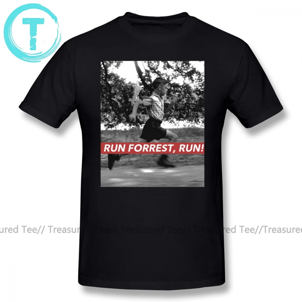 Футболка для бега Forrest Gump футболка Пляжная с коротким рукавом хлопковая