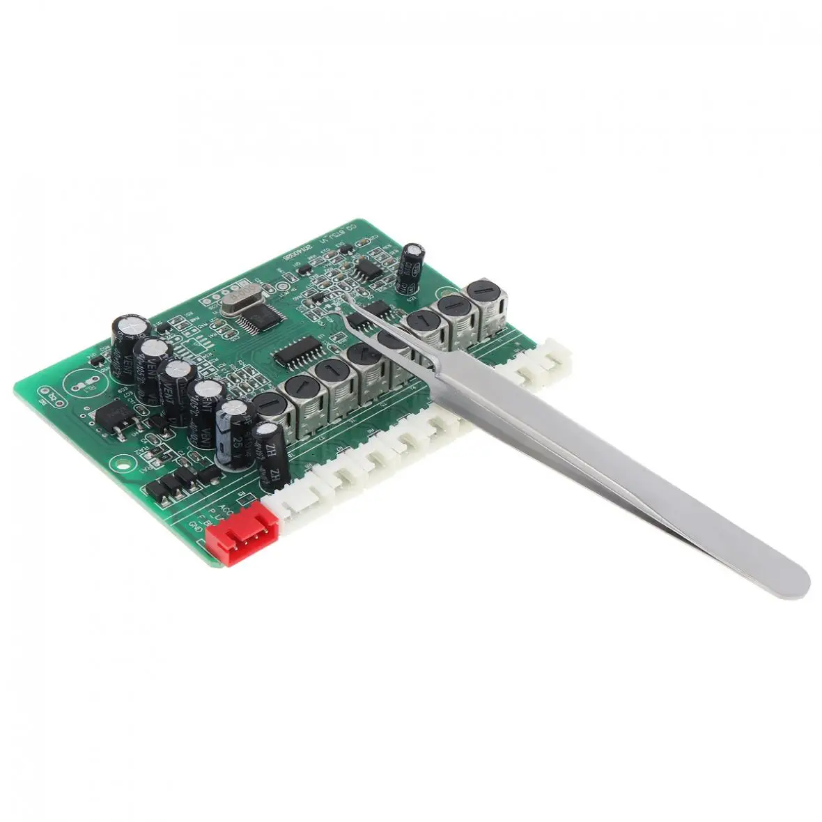 115 мм электронный Пинцет из нержавеющей стали с большим изгибом угрей зажим для