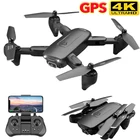 F6 GPS Дрон 4K камера HD FPV Дроны с Follow Me 5G WiFi оптический поток складной RC Квадрокоптер Профессиональный Дрон