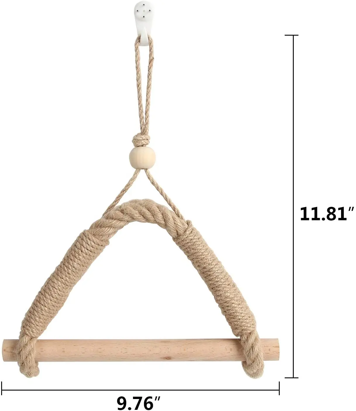 

Hemp Rope Toilet Paper Rack Retro Industrial Wall-mounted Towel Rack Household Decorative Toilet Paper Holder