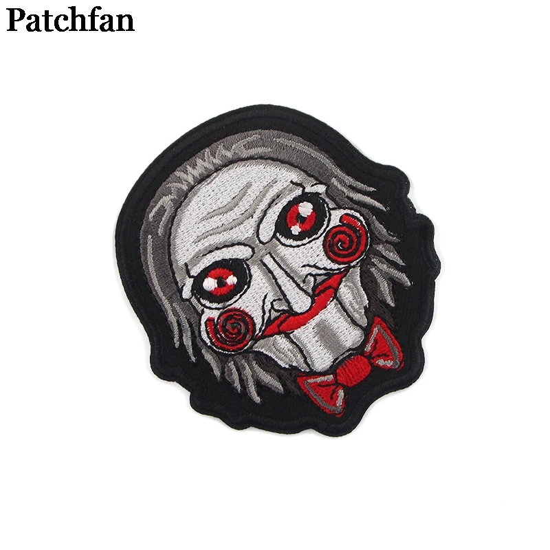 Patchfan Billy кукольная вышивка железа на заплатках для аппликация на одежду рюкзаки на заказ пришить значки самодельные оптом A2272