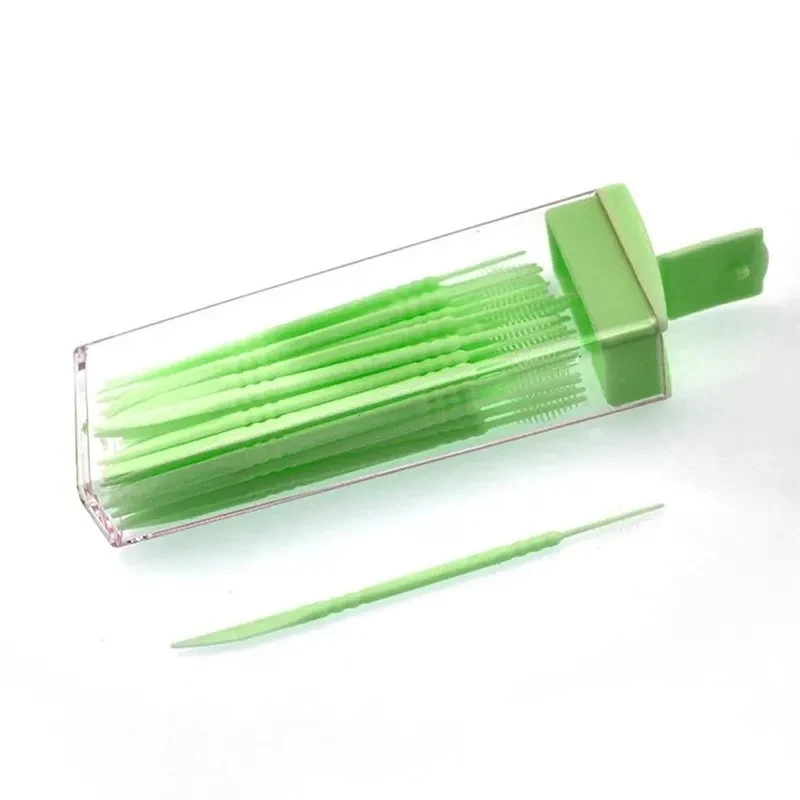 

50 Sticks Of Portable Plastic Cleaning Toothpicks