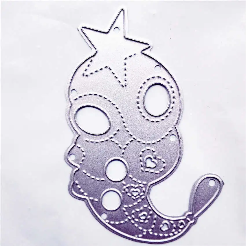 Звездочки червячного ножа металлические режущие штампы для скрапбукинга из