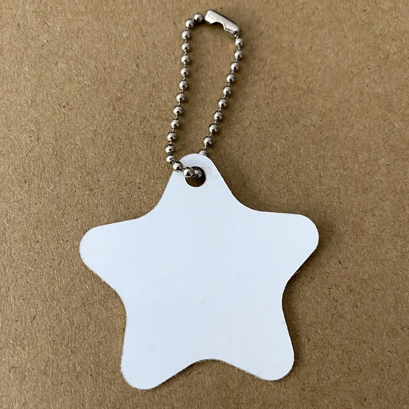 

Чистая бирка для собак с сублимационным тиснением, Алюминиевая бирка в форме звезды с именем собаки, металлический Персонализированный Кул...