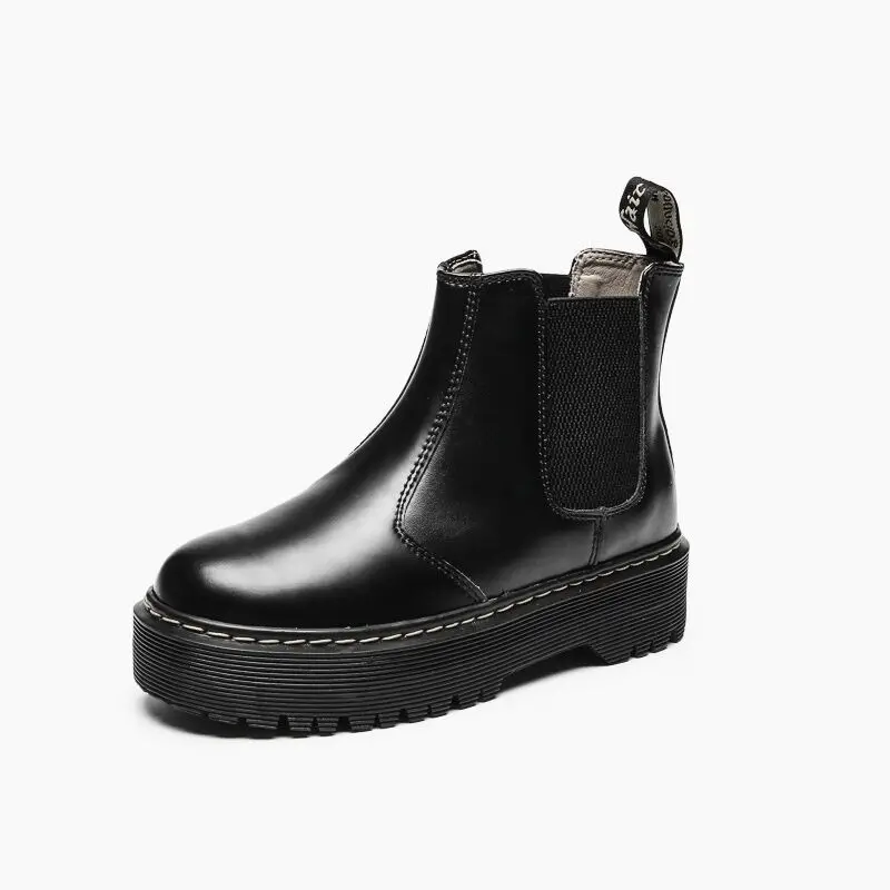 

Boots Women Platform Boots Woman Chunky Motorcycle Boots High Quality Martin Boots Ankle Boots For Women Height Increasing Shoes