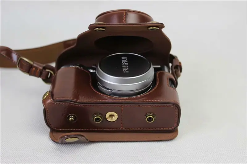 Luxury PU Leather Camera Case Bag For Fujifilm Fuji X100 X100S X100T X100V X100F XA5 XA7 XA20 XT100 XT200 XT10 XT1 XF10 XS10