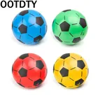 Комплект из 1 предмета; Футбольный мяч для детей подарок обучение надувной футбольный мяч 20 см упругие шарики