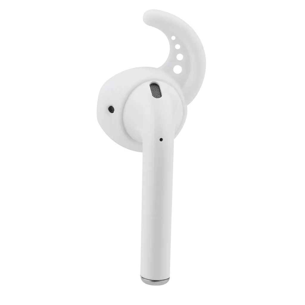 Зарядный чехол VOBERRY для Airpods 2 и 1 силиконовый защитный чехол-брелок с помпоном