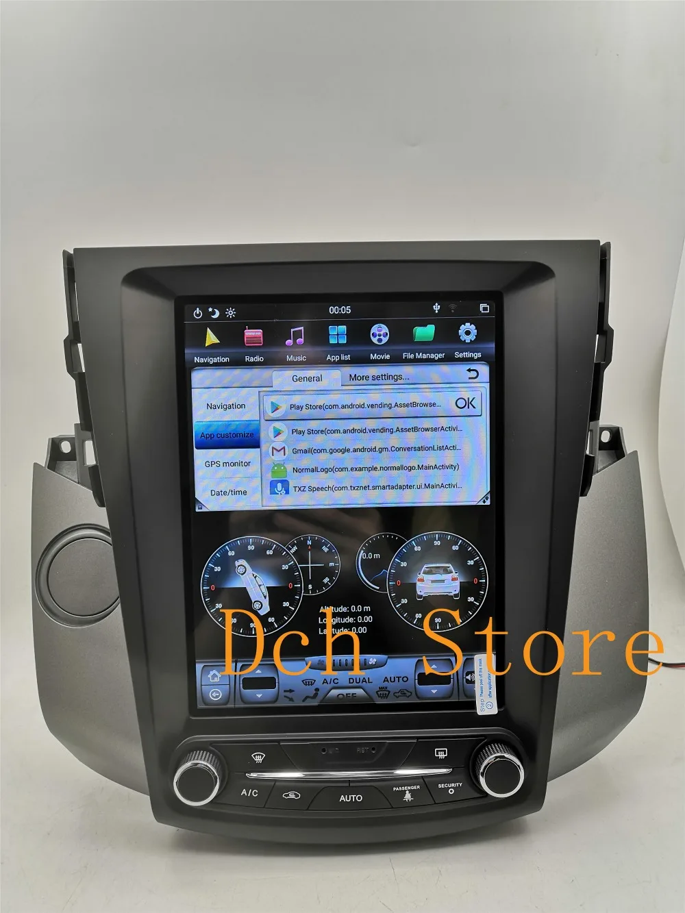 10,4 ''вертикальный экран Tesla стиль Android 8,1 автомобильный DVD gps навигация радио для Toyota RAV4 rav 4 2006-2012 PX6 CARPLAY ips
