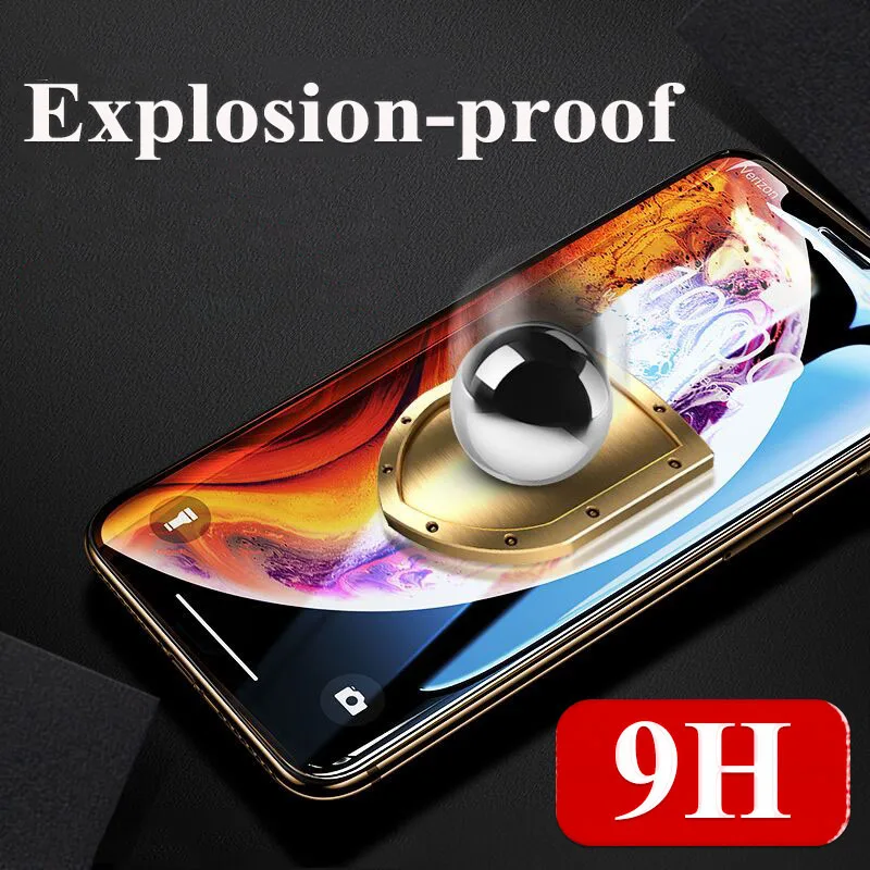 Защитное стекло на iPhone xs закаленное защитное xr max 6 7 8 plus 9 x r s rx rs glas iphon ophon phone