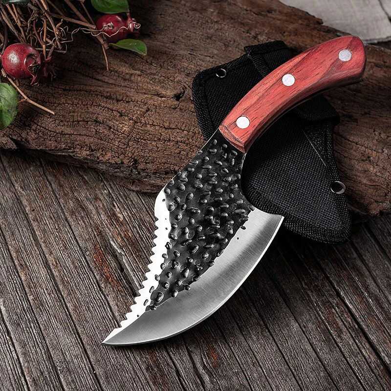 Tactical fishing small hand axe household kitchen knife outdoor multi - purpose fishing knife camping jungle self-defense axe