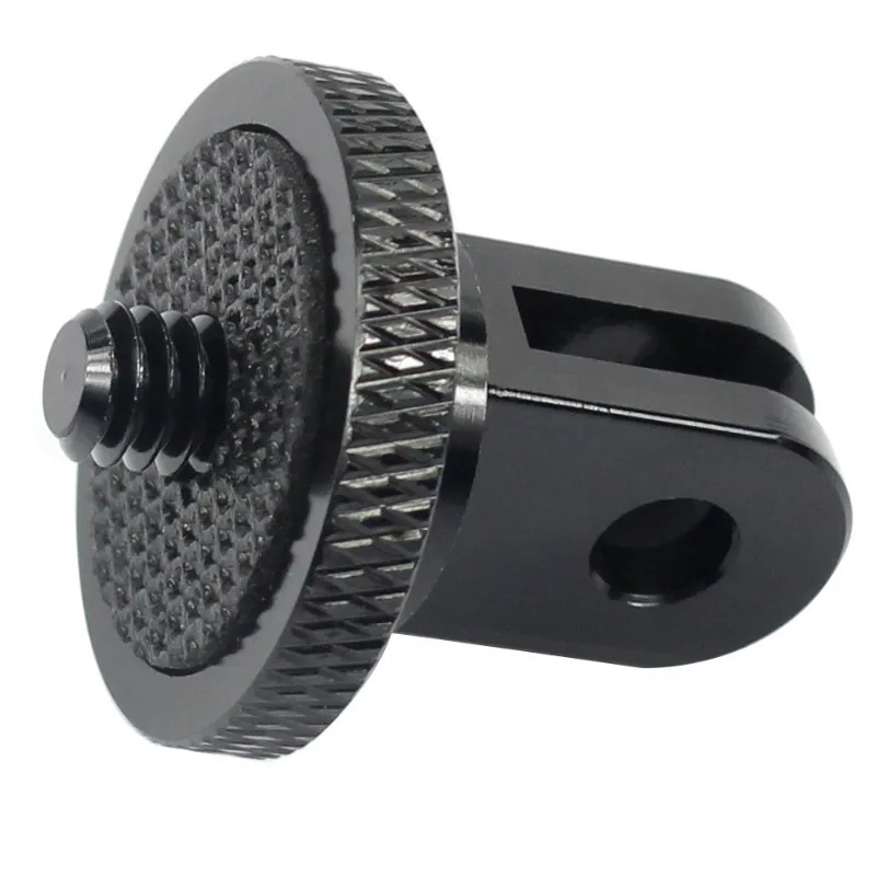 Металлический мини адаптер для штатива 1/4 GoPro Hero 8 7 6 5 Session Xiaomi Yi 4K Sjcam Sj4000 Eken H9 Go Pro