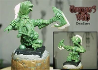 model kit resin kit avatars of war 28061 dwarf hero