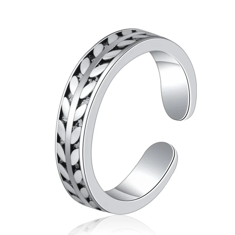 

Vintage Ring for Women Men 925 Silver Jewelry Accessories Open Finger Rings Fashion Wedding Party Bridal Promise Gift Wholesale