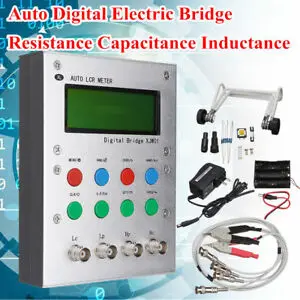 Auto LCR Digital Electric Bridge Resistance Capacitance Inductance + ESR Meter