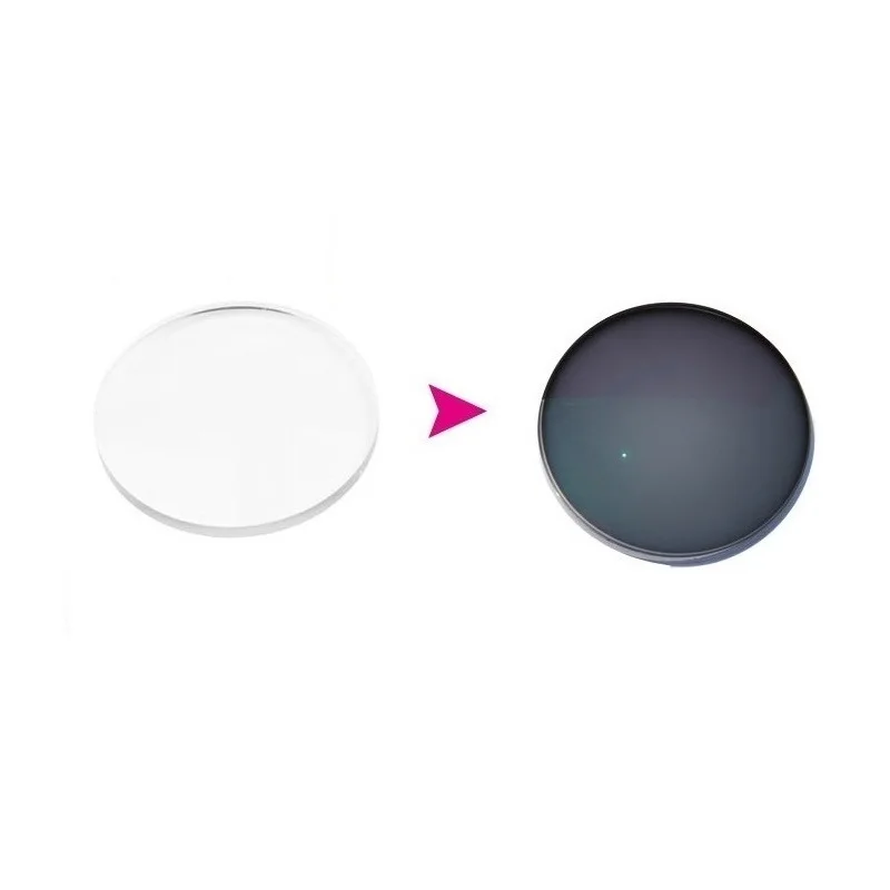 1 74 ультратонкие брендовые фотохромные серые Оптические солнцезащитные очки для