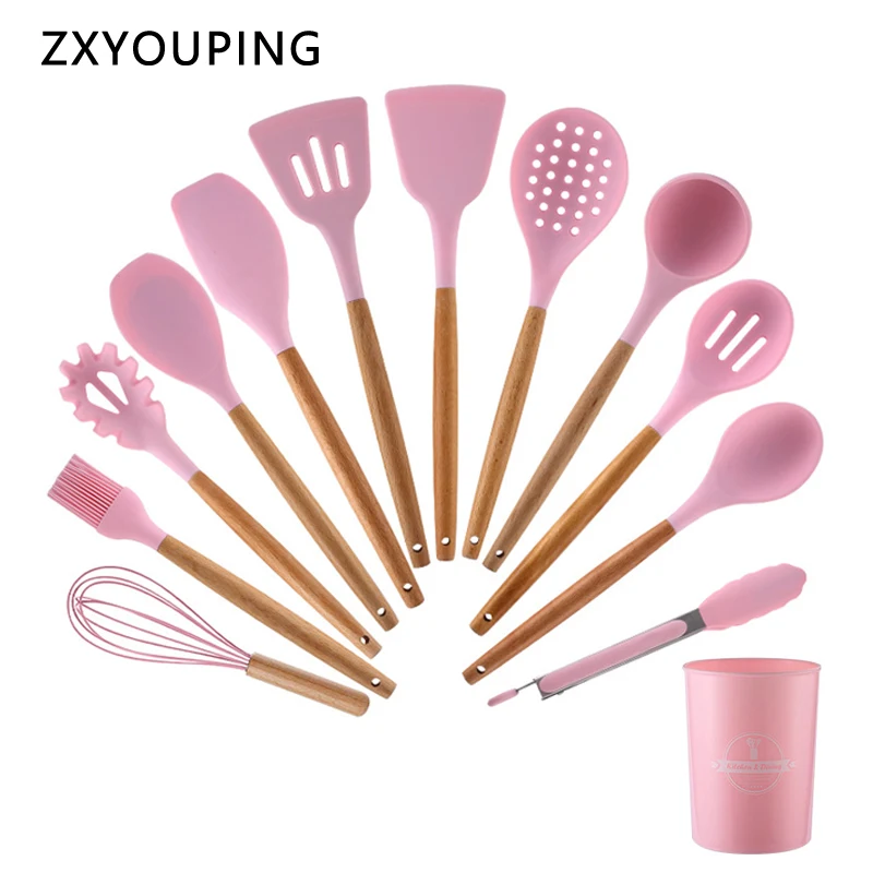 Силиконовая кухонная утварь премиум класса устойчивая к высоким температурам