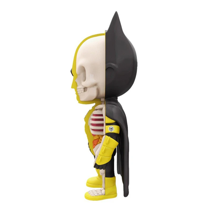 Желтый Бэтмен 4D мастер могучий джаккс Джейсон фри анатомическое украшение