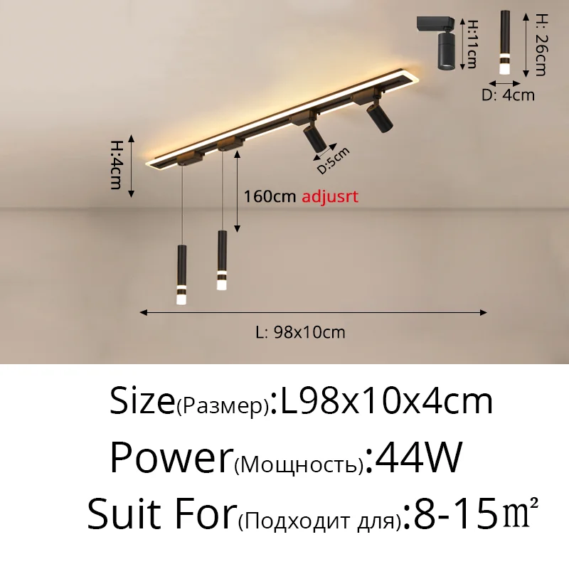 

Подвесные светильники QIYIMEI акриловые