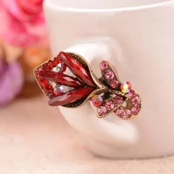 Retro Tulip Flower Small Hair Clip Antique Bronze Plating Jewelry For Women Classsic Hairgrips Accessories | Украшения и