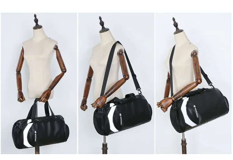 Waterproof Large Capacity Oxford Travel Bag Unisex Zipper Fitness Gym Sports Handbag Shoulder Messenger Bag Duffle Luggage