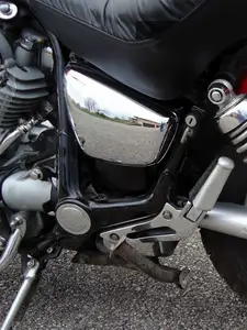 Moto Mini old school feu arrière tüv noir pour yamaha xv500 xv535 virago NEUF