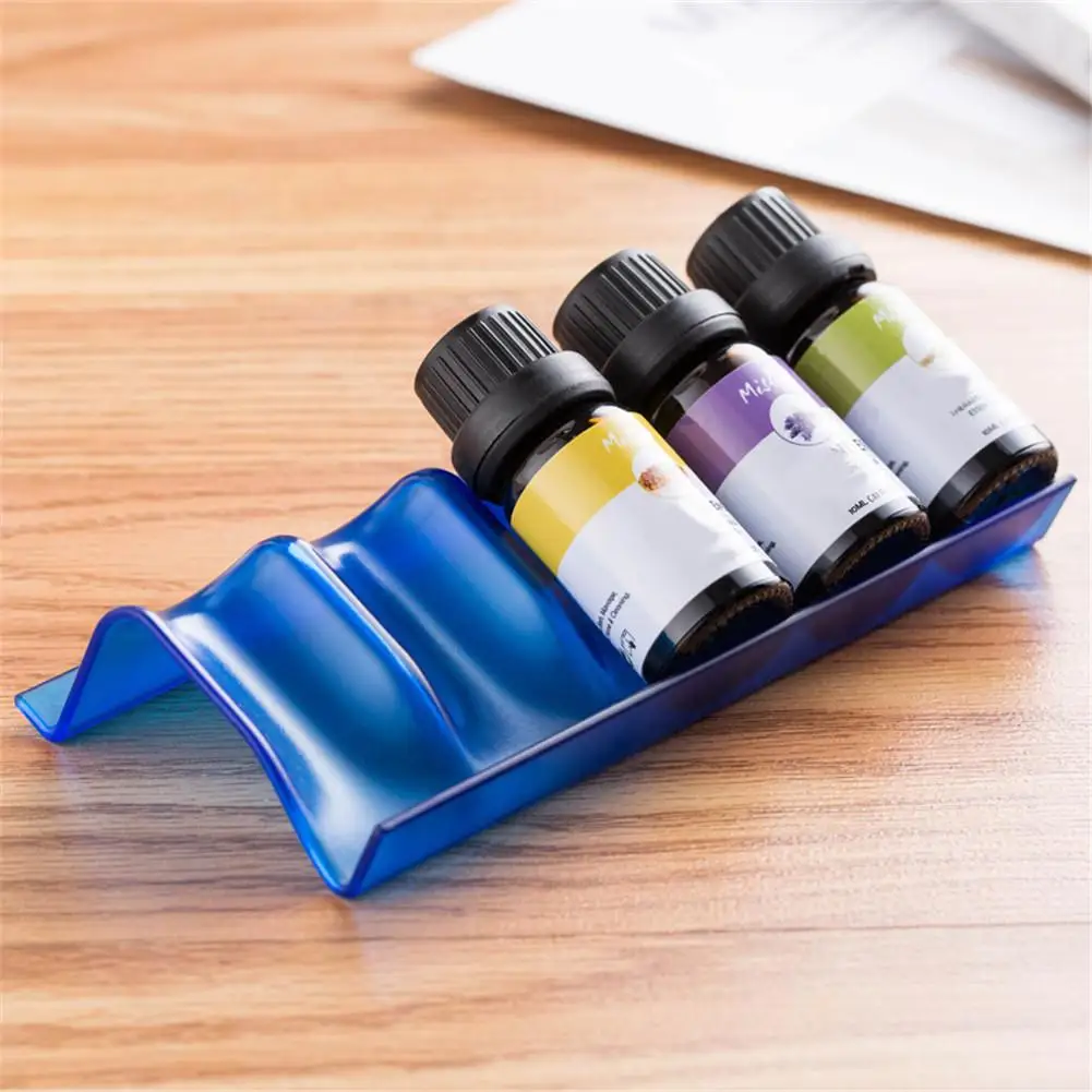

1PC Drawer Organizer Can Stack Foldable Essential Oil Bottle Plastic Rack Home Expandable Durable Cosmetic Bottle Storage Rack