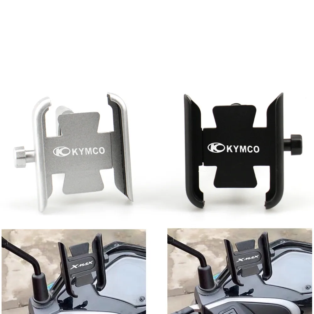 

For KYMCO XCITING 250 300 350 400 500 kxct downtown Motorcycle accessories handlebar Mobile Phone Holder GPS stand bracket