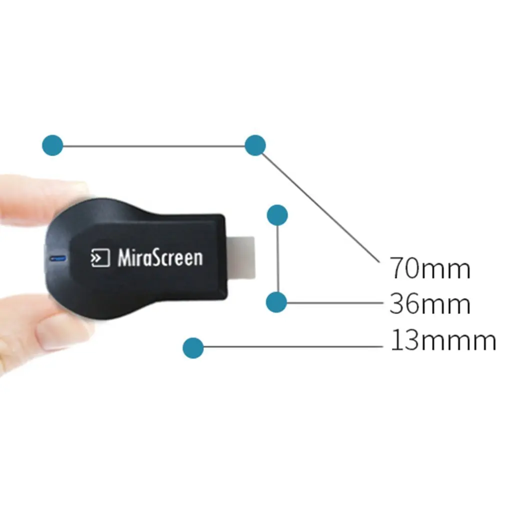 

Wireless Adapter WiFi Display Receiver Mirascreen For Miracast TV Dongle Digital HDMI Media TV Stick Media Video Screen